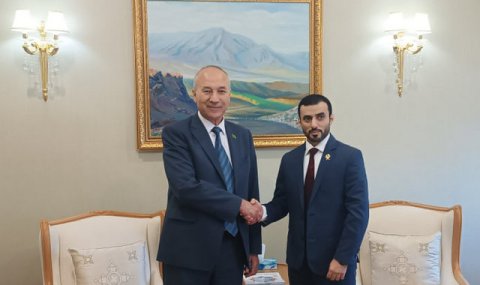 Посол Туркменистана в Беларуси встретился с новым представителем Катара