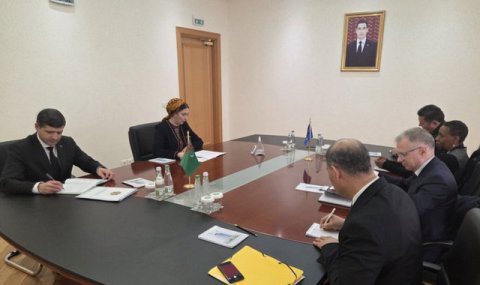 В МИД Туркменистана прошли переговоры с представителем МОТ