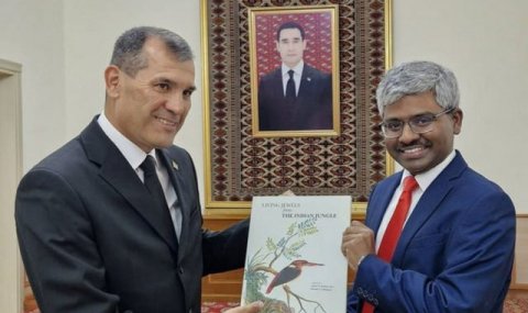 Посол Индии в Туркменистане посетил Марыйский велаят