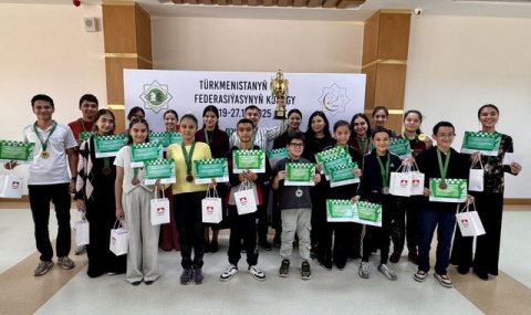 В Туркменистане определили победителя Кубка Шахматной федерации