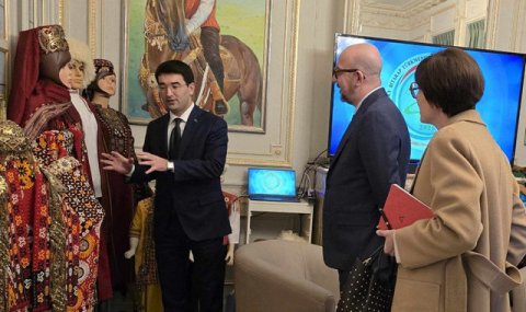 Государственный министр Бельгии посетил посольство Туркменистана