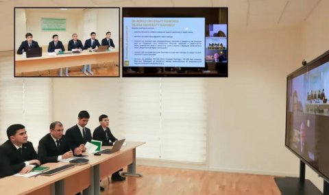 Вузы Туркменистана и Казахстана обсудили участие в мировых рейтингах