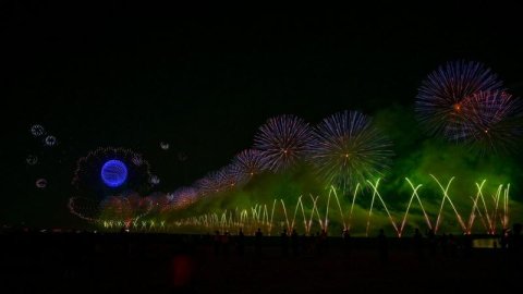 ОАЭ встретили 2025 год грандиозными шоу и мировыми рекордами