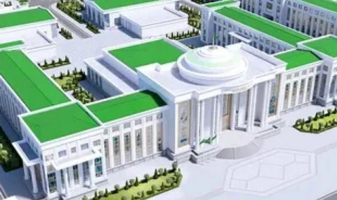 Туркменский педагогический институт строит новый корпус для студентов