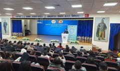 Посольство Туркменистана организовало лекцию в университете «Манас»