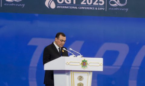 Председатель ГК «Туркменгаз» выступил на OGT 2025