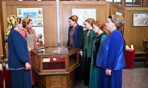 Новые экспонаты пополнили музейные коллекции Ашхабада и города Аркадаг
