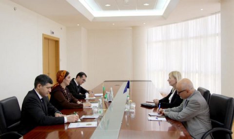Замглавы МИД Туркменистана провел встречу с послом ЕС