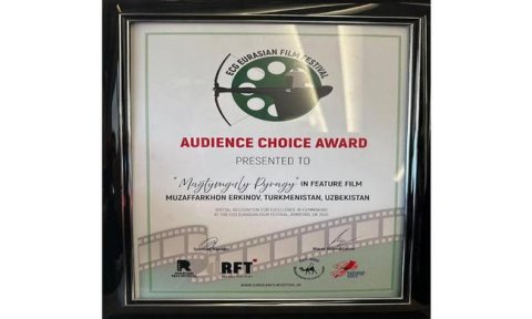 Фильм «Махтумкули Фраги» удостоен приза зрительских симпатий в Лондоне