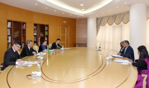 Туркменистан и Индия обсудили перспективы сотрудничества