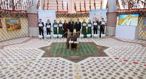 Четвёртый отборочный тур конкурса «Юные вестники мира» прошёл в Ашхабаде