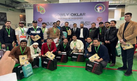 Турнир «Şowly oklar»: спорт и шоу на одной площадке