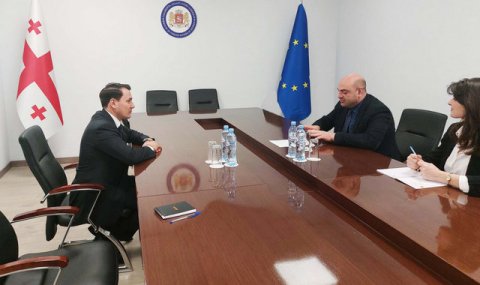 Посол Туркменистана провел встречу в МИД Грузии