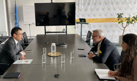 Посол Туркменистана провел встречу с руководством SEforALL в Вене