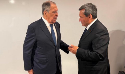 Состоялась встреча глав МИД Туркменистана и РФ