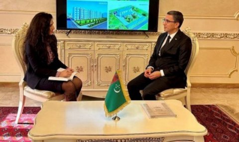 Посол Туркменистана в Армении дал интервью агентству «АрмИнфо»