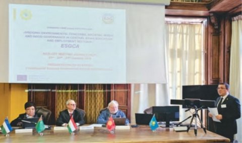 Туркменские вузы приняли участие в международном образовательном проекте ESGCA