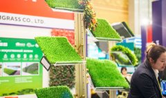Износостойкие газоны от WMGrass показаны на выставке в Ашхабаде