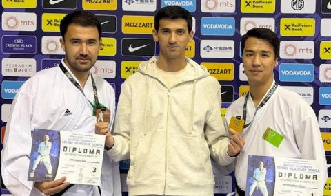 Туркменские каратисты завоевали две медали в Белграде