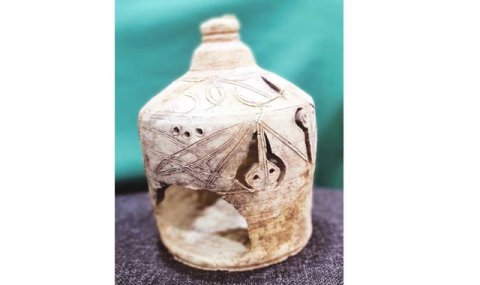 Средневековый светильник Данданакана найден в Туркменистане