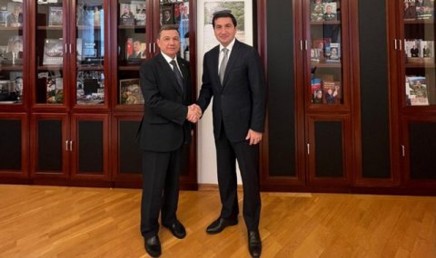 Туркменистан и Азербайджан обсудили приоритеты двустороннего сотрудничества