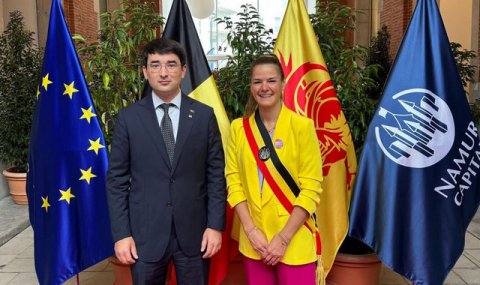 Посол Туркменистана присутствовал на приёме в Намюре