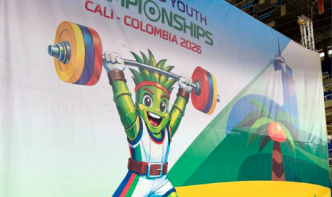 Сборная Туркменистана выступает на чемпионате мира по тяжёлой атлетике U17