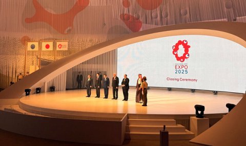 Туркменистан участвовал в церемонии закрытия ЭКСПО-2025 в Осаке