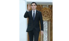 Начался рабочий визит Президента Туркменистана в Казахстан