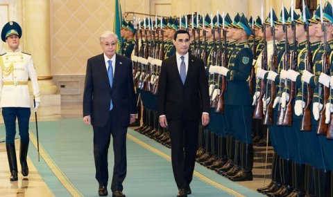 Туркменистан отметил рост сотрудничества с Казахстаном