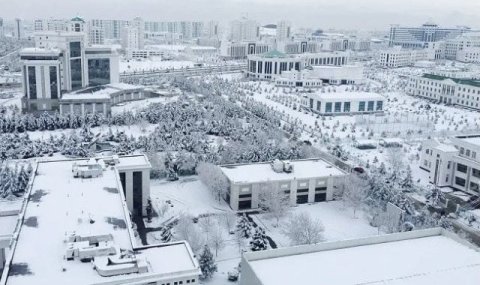 В Ашхабаде ожидаются снегопады