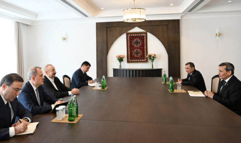 Глава МИД Туркменистана провел встречу с Президентом Азербайджана