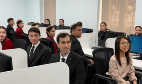 Онлайн-семинар по японскому языку прошёл в туркменском вузе