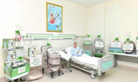 В столице Туркменистана родился первый ребенок в 2026 году