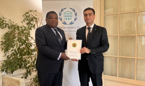 Постпред Туркменистана при ООН встретился с Генсеком Межпарламентского союза