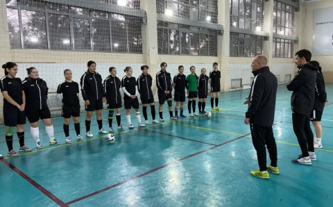 Женская сборная Туркменистана по футзалу готовится к отборочным матчам Кубка Азии – 2025 в Ташкенте