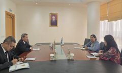 В МИД Туркменистана обсудили гуманитарное сотрудничество с ООН