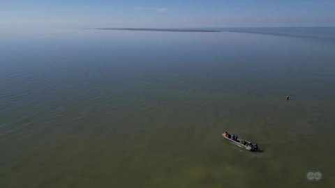 Учёные подтвердили появление нового острова в северной части Каспия