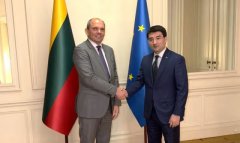 Посол Туркменистана в Бельгии провёл встречу с постпредом Литвы при ЕС