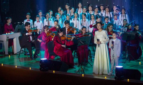 В Ашхабаде прошёл праздничный концерт оркестра «Мелодия»