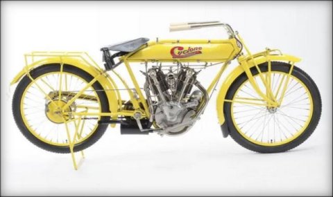 Редкий мотоцикл Cyclone 1915 года продан на аукционе за рекордную сумму