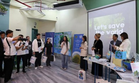 В Ашхабаде состоялся конкурс «Озон и климат»