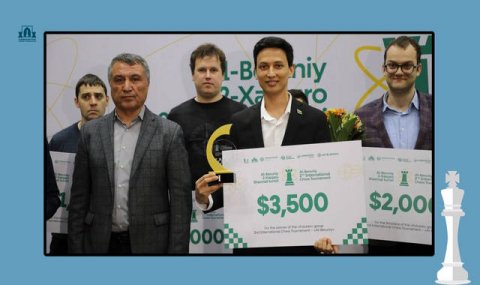 Сапармурат Атабаев – победитель Международного шахматного турнира «AL-BERUNIY»