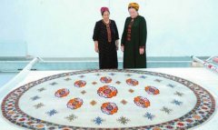 В Туркменистане создали ковер в честь Международного года мира и доверия