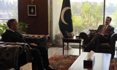 Посол Туркменистана встретился с Председателем Сената Пакистана
