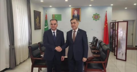 Посол Туркменистана встретился с Генеральным секретарем ШОС