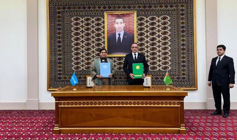 Туркменистан и ЮНИСЕФ подписали новое соглашение