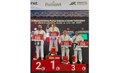 Сборная Туркменистана завоевала медали на Кубке Кракова по каратэ