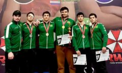 Туркменские борцы завоевали пять медалей на турнире в Грозном