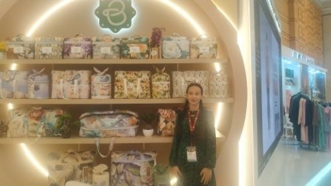 Бабадайханский текстильный комплекс представил новинки на TurkmenTextile Expo 2026 